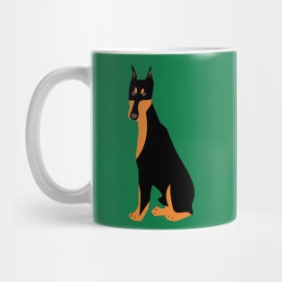 Doberman dog Mug